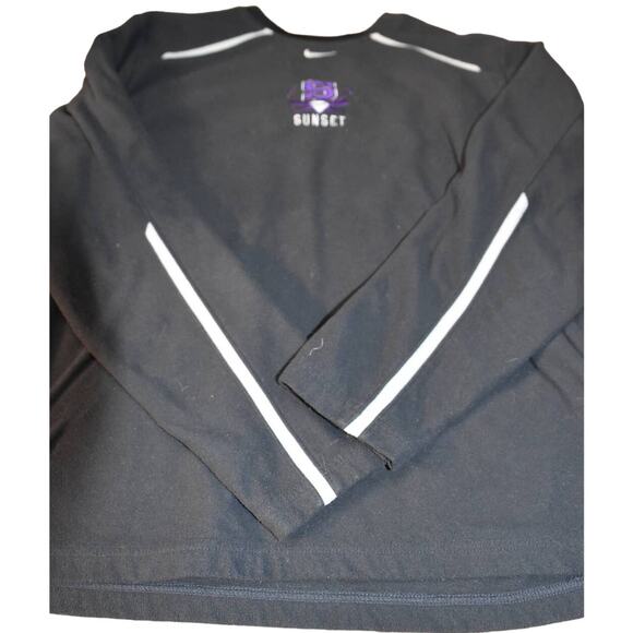 Nike Therma Fit Fleece Pullover, Sunset Apollos Baseball, Crew Neck, Large, GU - Picture 1 of 4